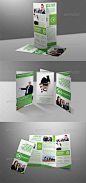 Wonderful Green Brochure Tri-fold  - GraphicRiver Item for Sale #采集大赛#