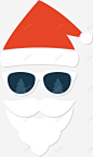 创意圣诞节老人头像 免抠png 设计图片 免费下载 页面网页 平面电商 创意素材