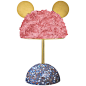 Minos Pink Table Lamp Limited Edition by Merve Kahraman for Manfredi Style For Sale at 1stdibs