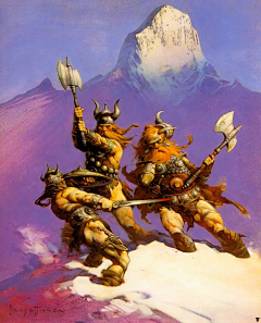 江上潮信采集到Frank Frazetta