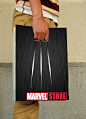 MARVEL STORE创意购物袋设计 设计圈 展示 设计时代网-Powered by thinkdo3