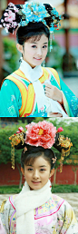 《新还珠格格》晴儿。清装 古典美女 #古典美女# #影视经典剧照# #倾城色# #古装美人# #梦回古代# @赵丽颖  @予心木子