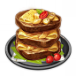 "Once Upon a Time in Mondstadt" : "Once Upon a Time in Mondstadt" is a special food item that the player has a chance to obtain by cooking "Pile 'Em Up" with Diluc. The recipe for "Pile 'Em Up" is obtainable from Go