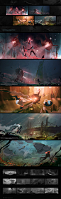 ArtStation - Beneath the Waves - Keyframes, Lap Pun Cheung,ArtStation - Beneath the Waves - Keyframes, Lap Pun Cheung