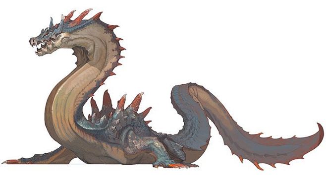Sea Dragon Lagiacrus...