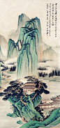 张大千 《青山绿水国画微展》549