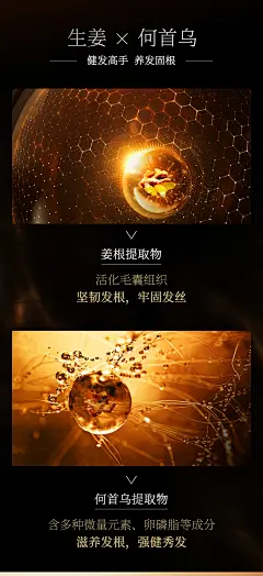 六神生姜洗发水750ml*2生姜何首乌健发去屑止痒蓬松控油洗头发露-tmall.com天猫