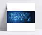 蓝色网络安全科技背景矢量素材|蓝色背景,科技背景,科技光芒,几何元素,光线,六边形排列,网状背景,安全锁,光点组合,发光,网络安全背景,矢量素材