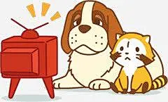 卡通狸猫 创意素材