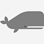 鲸鱼图标高清素材 动物 水产 水族馆 海洋生物 鲸鱼 免抠png 设计图片 免费下载