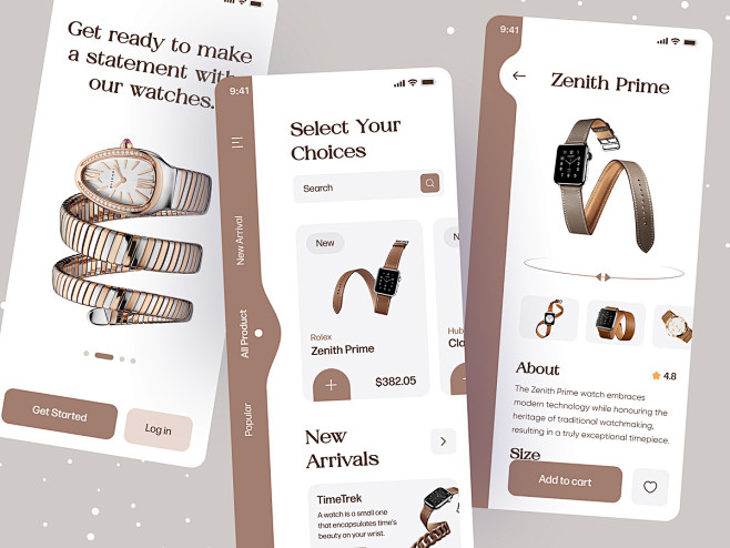 E-commerce App UI ad...