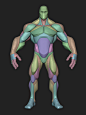 Stylized Hero *Anatomy Blockout