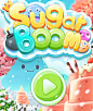 原创作品《Sugar boom》游戏界面 Q版消除类游戏界面 |GAMEUI- 游戏设计圈聚集地 | 游戏UI | 游戏界面 | 游戏图标 | 游戏网站 | 游戏群 | 游戏设计