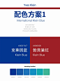 克莱因蓝高级的多种流行设计与配色｜视觉_2_DESIGNER BEN_来自小红书网页版
