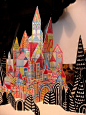 Wow! Make a colorful castle from cardboard by cutting it up and adding your own decorations || #LittlePassports #arts and #crafts for #kids