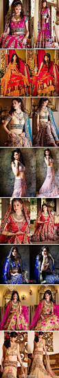 超华丽的印度传统婚纱