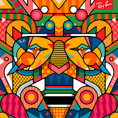 尹伍月-采集到线描插画