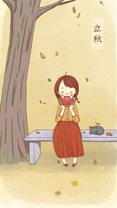 MirthG采集到二十四节气插画