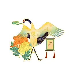 仙鹤  - 源文件下载【酷图网】仙鹤,鹤,手绘仙鹤,国潮仙鹤,古典仙鹤,古风仙鹤,中国风仙鹤,仙鹤插画,仙鹤素材,鹤素材,中国风,国潮,