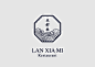 LanXiaMi logo : The reataurant LanXiaMi LOGO design, and VI.Chinese and Japanese style