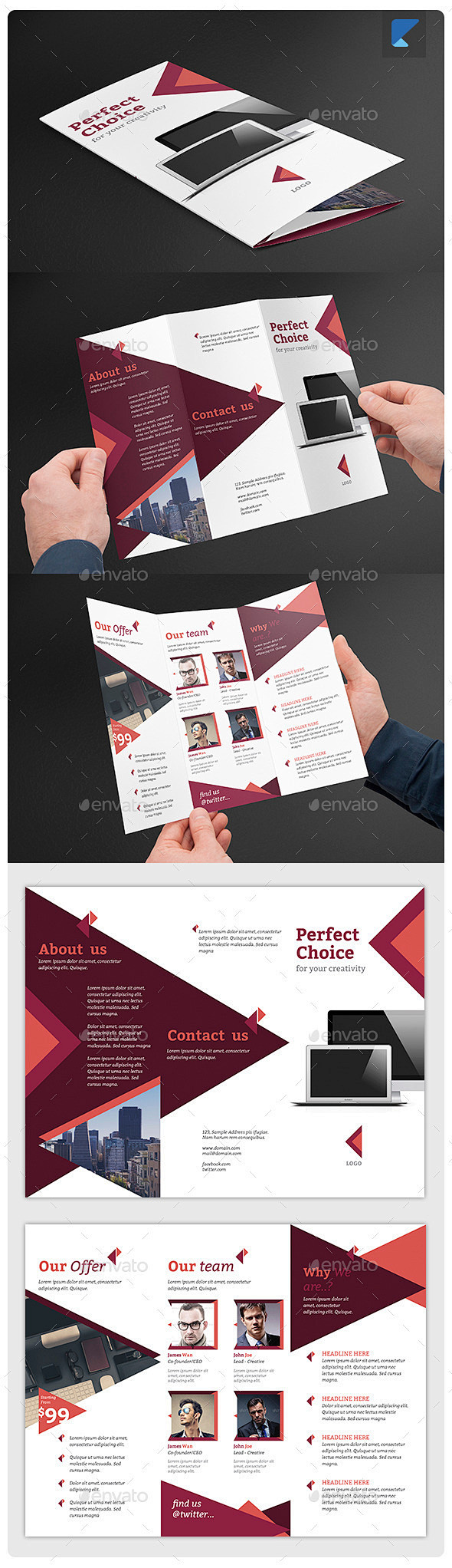 Corporate Trifold Br...