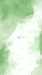 通用简约彩色绿色水彩晕染印染背景