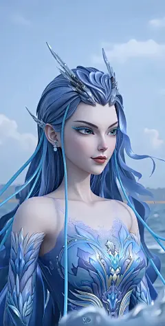 精选又美又飒西海龙王敖闰高清壁纸 太惊艳了《哪吒之魔童闹海》