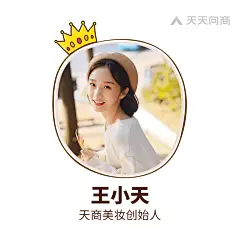 可爱卡通皇冠美妆头像