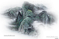 中式山水水墨画PNG免扣素材_PNG素材_素材下载-乐分享素材网