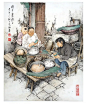 怀旧 | 范生福笔下的老上海风情画！