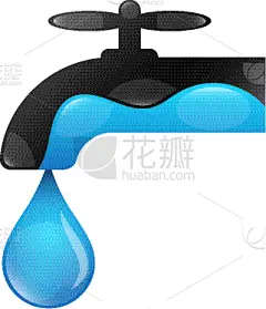水龙头,水滴,水,分离着色,商务,概念,房屋,卫生间,建筑业,淋浴