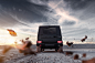 G63 AMG : Took the new G63 AMG Mercedes out the other day and shot a bunch of action shots of it. Damian Plisko on the retouching was incredible as always. Shot in the desert in utah. After ripping around for about an hour after the car over heated. We we
