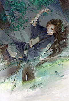 时更姐姐采集到男频——古风人物（加背景）