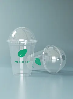 杯子包装样机效果图