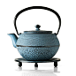 cast iron kettle tea pot