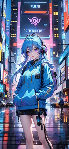 赛博朋克风格壁纸@悟空壁纸的动态