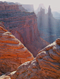 Washerwoman Backlight -- Canyonlands NP