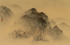 花间晓梦采集到画-山水