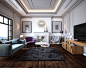 LIVING ROOM - INTERIOR DESIGN - : A luxury Living Room. Designed and visualized by me. Software : 3ds max - V-Ray - Photoshop. I hope you like it.