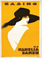 丹麦海报设计师Sven Brasch（1886-1970）的手绘海报设计