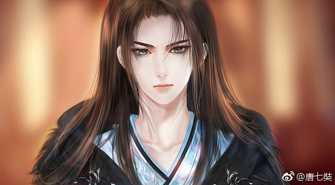 画师唐七奘我是陆锦溪古风立绘古风插画橙光立绘橙光古风立绘