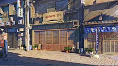 Japan street night, Arseniy Chebynkin : Extra background for &quot;Love, Money, Rock’n’Roll&quot; visual novel game, where I work as main background artist.

Instagram https://www.instagram.com/arsenixc/