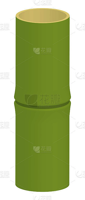 三维竹筒