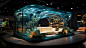 Behance 上的 Fluid Shapes Booth Concept :: Midjourney
