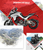 Alpine Moto Tours : Riding season is approaching so its perfect time for a brand new, cool moto tours service website UI / UX design.Motorcycling is our passion as well as traveling and we strive to make the best of the two. Details in planning routes, st