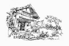 cannibal黎苏采集到速写.风景及建筑