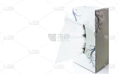 盒子,纸巾,轻蔑的,白色,一次性物品,水平画幅,纸板,面部表情,背景分离,干净