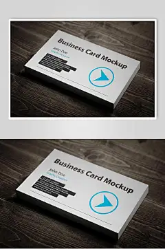 英文商务名片样机-众图网