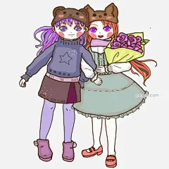 冬至时节立冬一起出游玩耍的姐妹图片大小2000x2000px 图片尺寸1.21 MB 来自PNG搜索网 pngss.com 免费免扣png素材下载！保暖#壁纸#插画#冬#冬天#冬至#花束#姐妹#卡通风#卡通手绘#可爱#立冬时节#女孩#