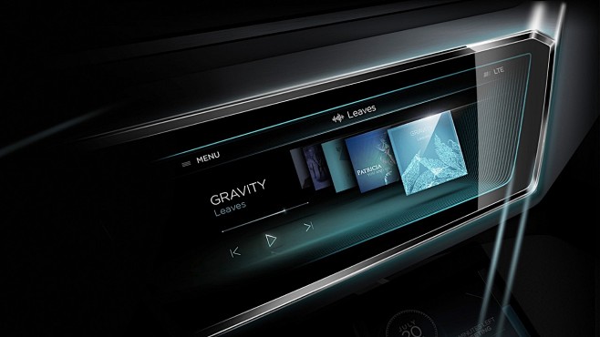 OLED-basiertes Bedie...